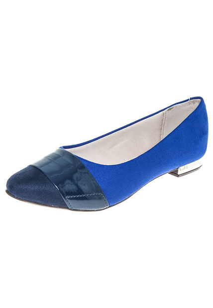 Ballerinas Ballerina Azul Moleca Ballerina Azul Moleca. Modelo de vestir. LMUTVDA